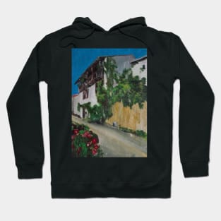 Spanish House With Grapevine Hoodie